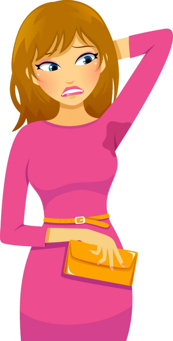 hiperhidrosis axilar