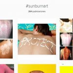 instagram sunburn art