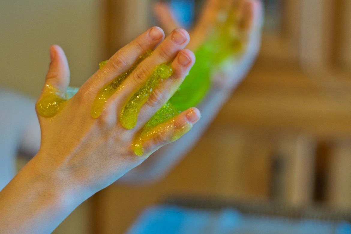 slime dermatitis contacto